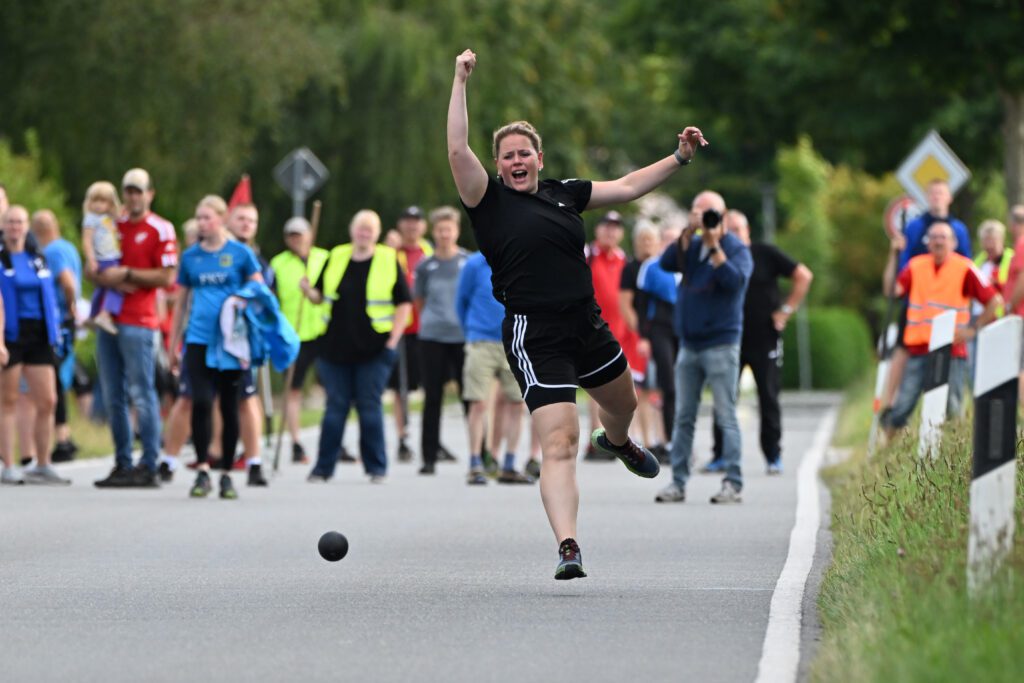 Vorjahressiegerin Anke Klöpper konnte 10 Punkte aus Eversmeer mitnehmen.